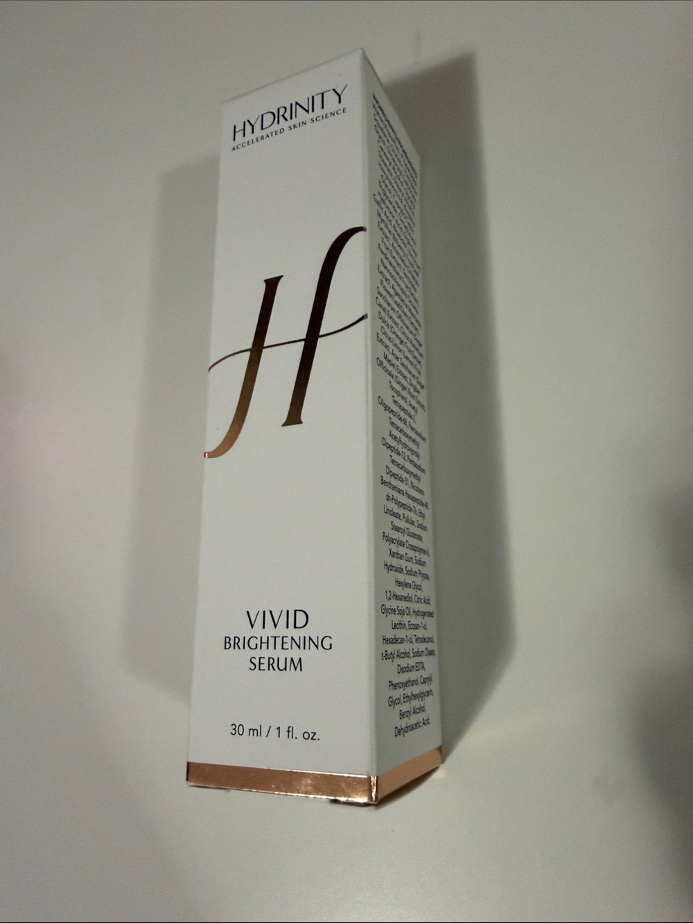 Brand New Hydrinity Vivid Brightening Serum